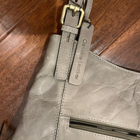 Grey Nino Bossi shoulder bag EUC - Picture 8 of 9
